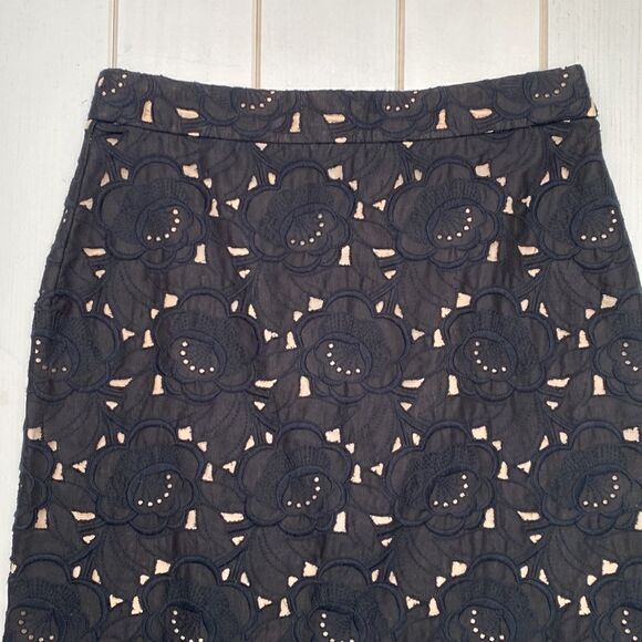 J.Crew Collection Austrian Lace Pencil Skirt - Picture 4 of 11